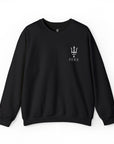 ZEKE Crewneck w/ Trident (White logo)