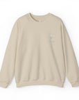ZEKE Crewneck w/ Trident (White logo)