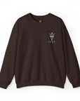 ZEKE Crewneck w/ Trident (White logo)