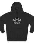Three-Panel Fleece Hoodie w/ ZEKE Logo