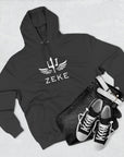 Three-Panel Fleece Hoodie w/ ZEKE Logo
