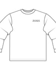 Zeke Stylish Unisex Long Sleeve Tee