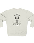 Zeke Crewneck w/Trident Design (Print)