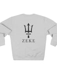 Zeke Crewneck w/Trident Design (Print)