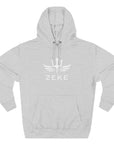 Three-Panel Fleece Hoodie w/ ZEKE Logo