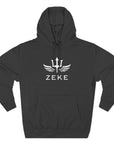 Three-Panel Fleece Hoodie w/ ZEKE Logo
