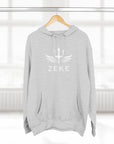 Three-Panel Fleece Hoodie w/ ZEKE Logo