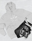 Three-Panel Fleece Hoodie w/ ZEKE Logo