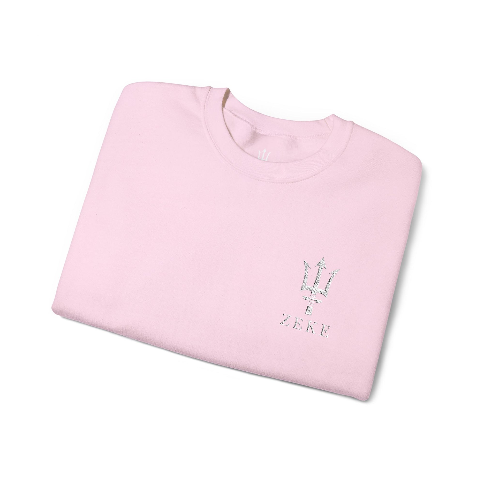 ZEKE Crewneck w/ Trident (White logo)