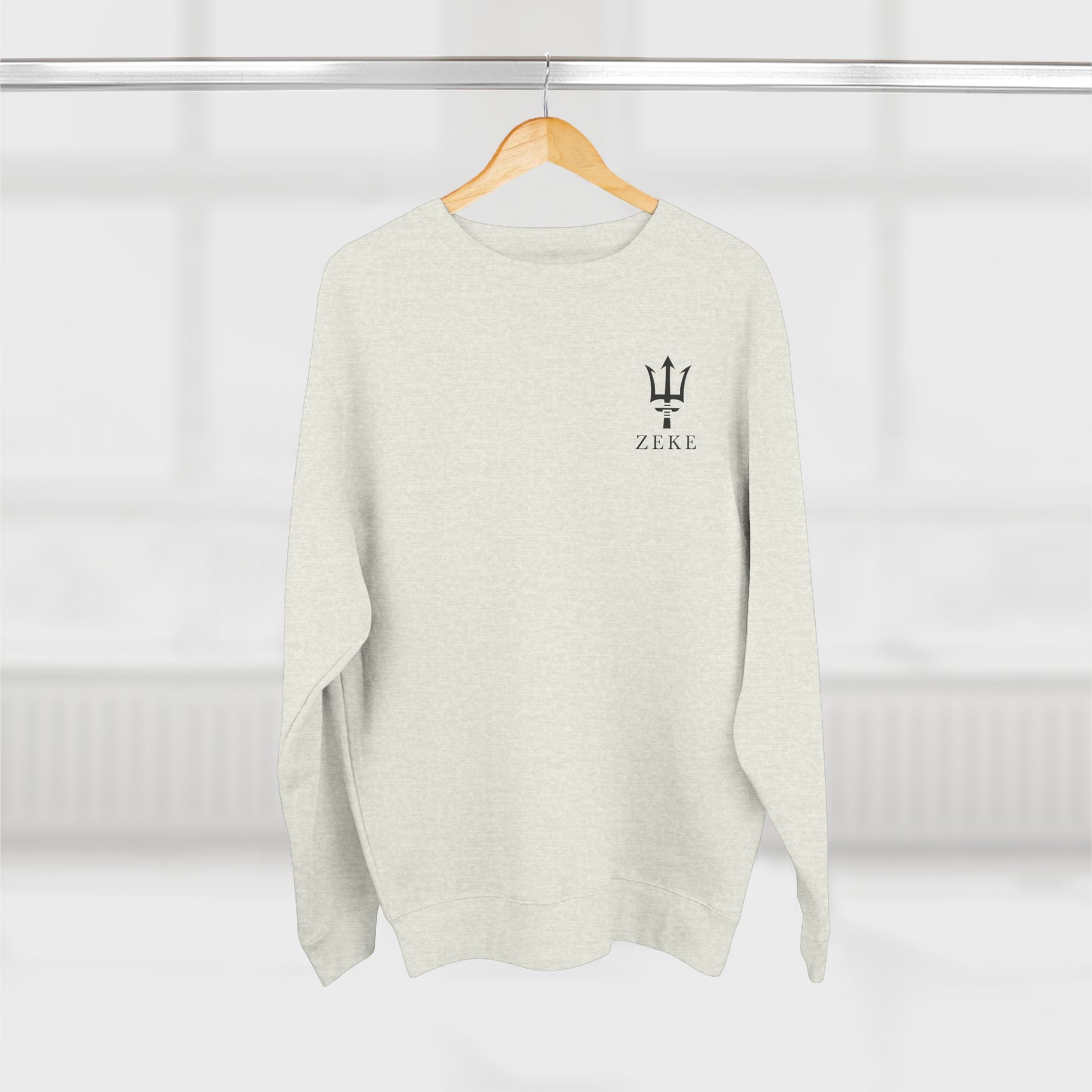 Zeke Crewneck w/Trident Design (Print)