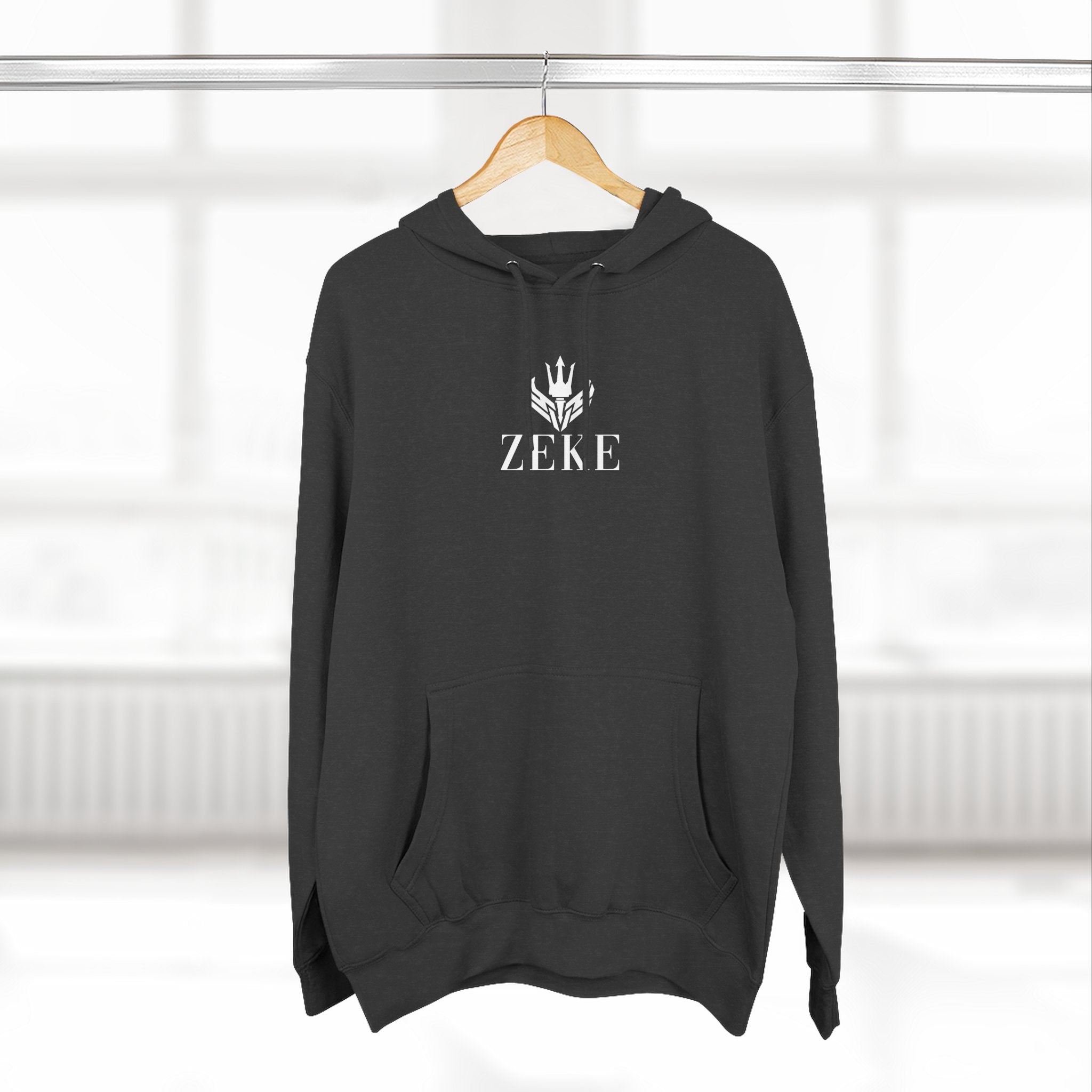 Fleece Hoodie - Zeke Logo Design – Zeke Official