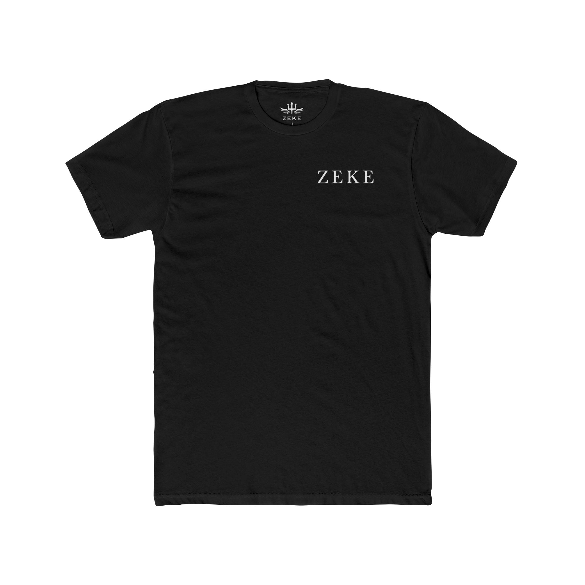 トップス gadid anonium ZEKE/BLACK ZEKE Cotton Crew Tee (Print) – Zeke Official
