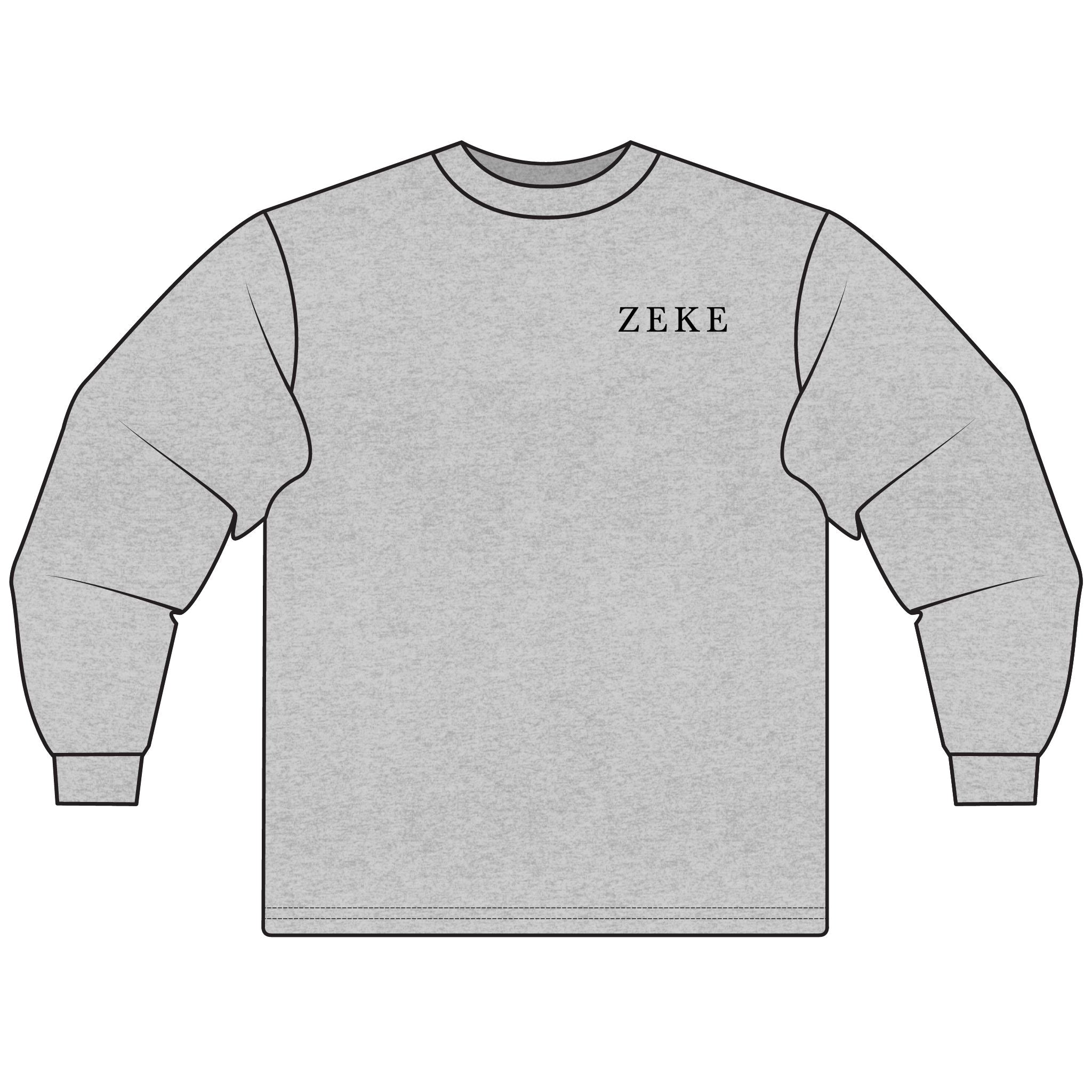 Zeke Stylish Unisex Long Sleeve Tee – Zeke Official